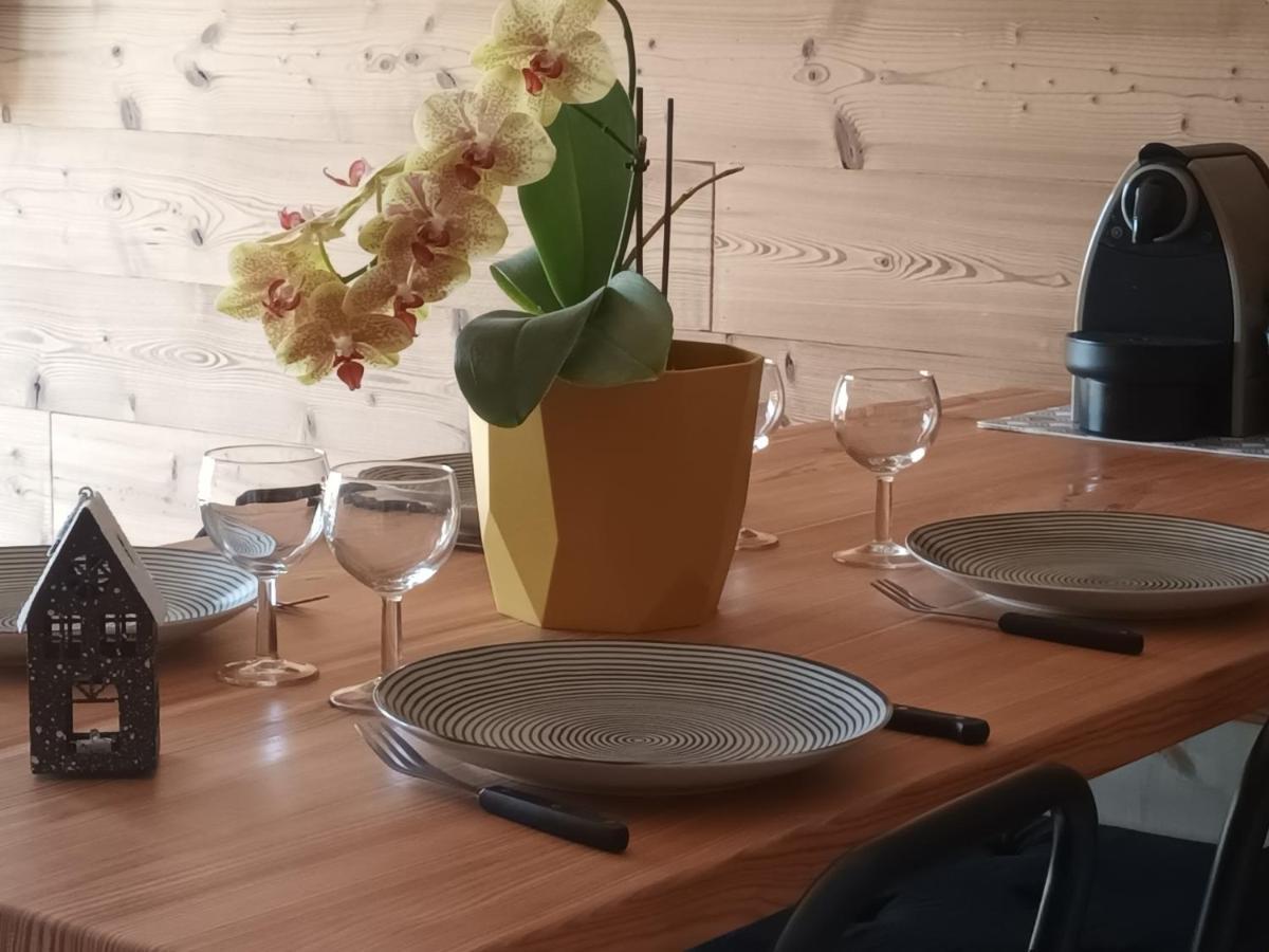 Appartement Montagne Le Flocon Saint-Michel-de-Chaillol Exteriör bild