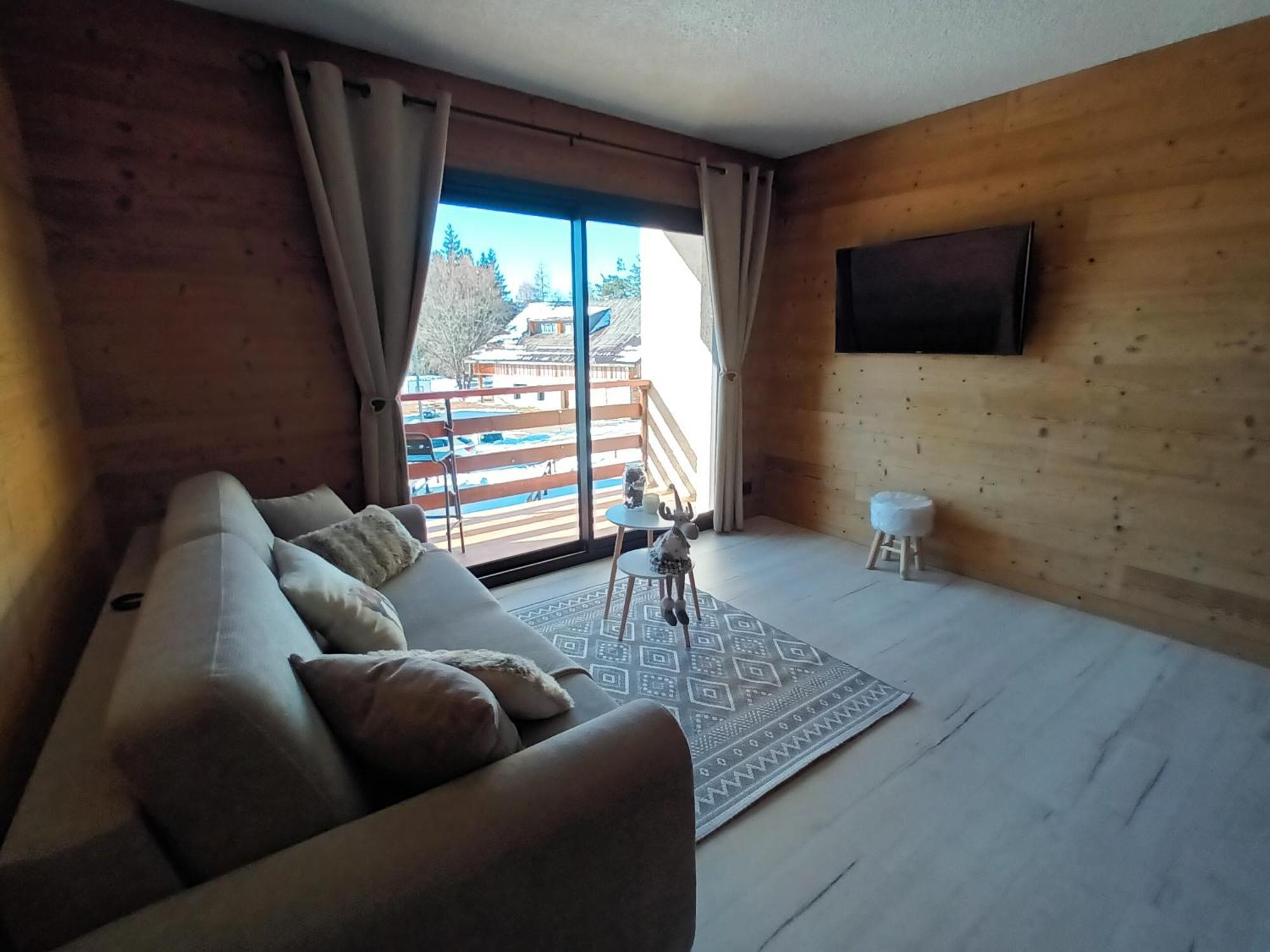 Appartement Montagne Le Flocon Saint-Michel-de-Chaillol Exteriör bild