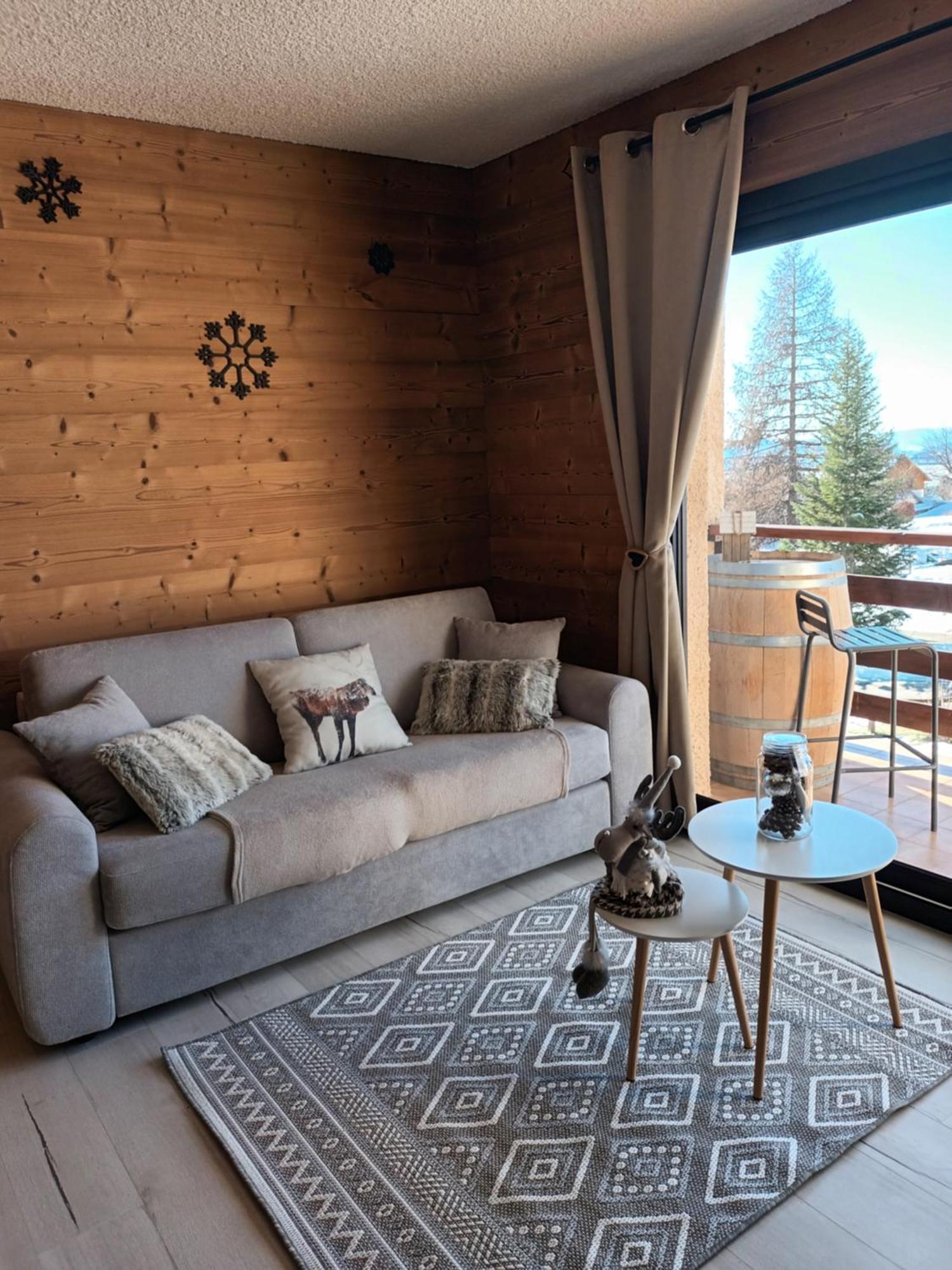 Appartement Montagne Le Flocon Saint-Michel-de-Chaillol Exteriör bild