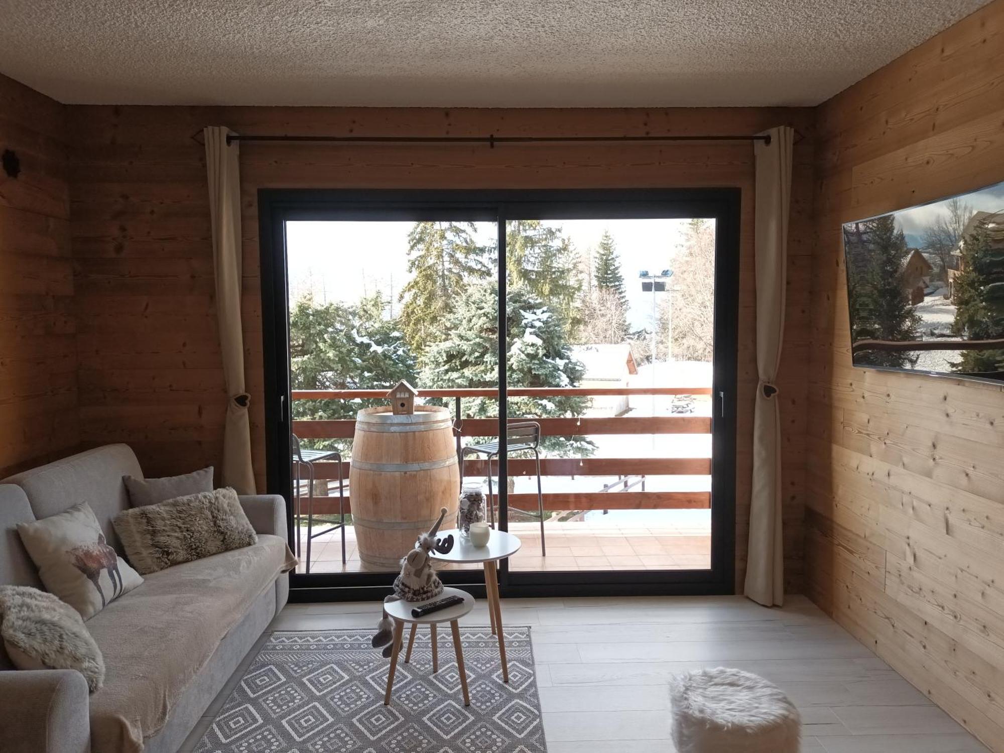 Appartement Montagne Le Flocon Saint-Michel-de-Chaillol Exteriör bild